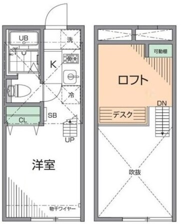 グランエッグス千歳烏山Aの物件間取画像